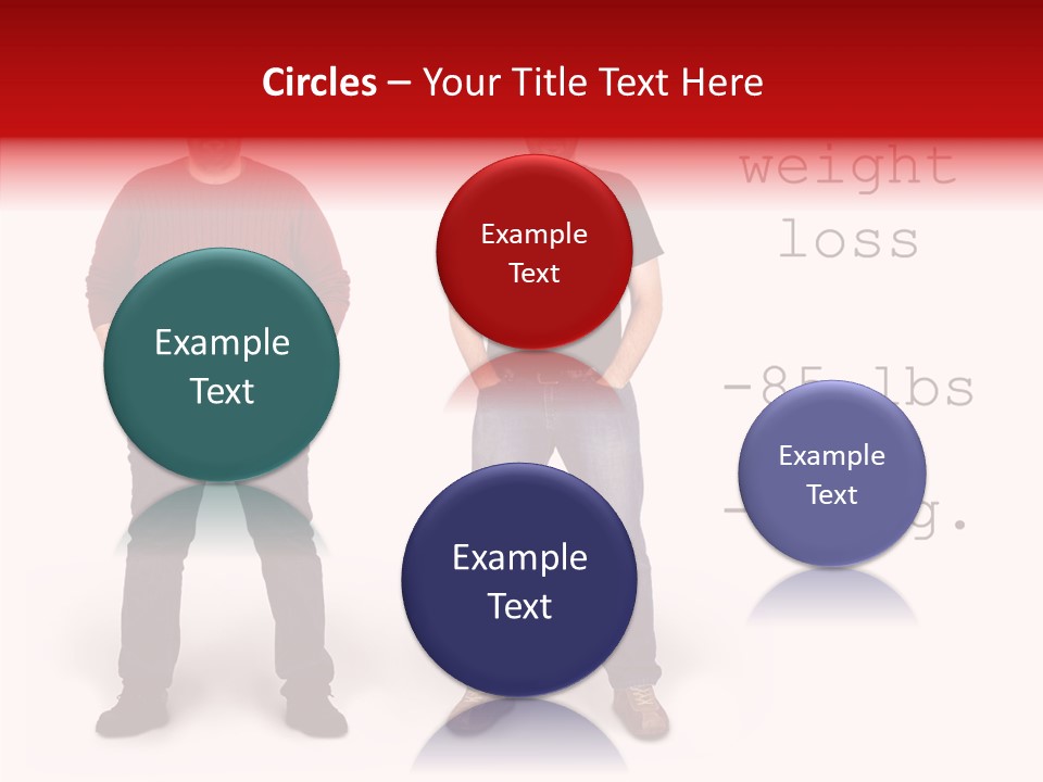 Candid Isolated Success PowerPoint Template