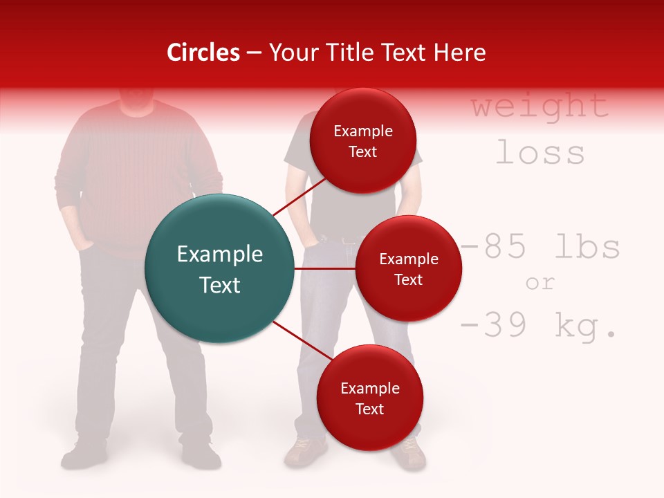 Candid Isolated Success PowerPoint Template