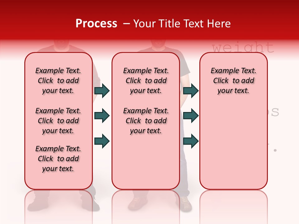 Candid Isolated Success PowerPoint Template
