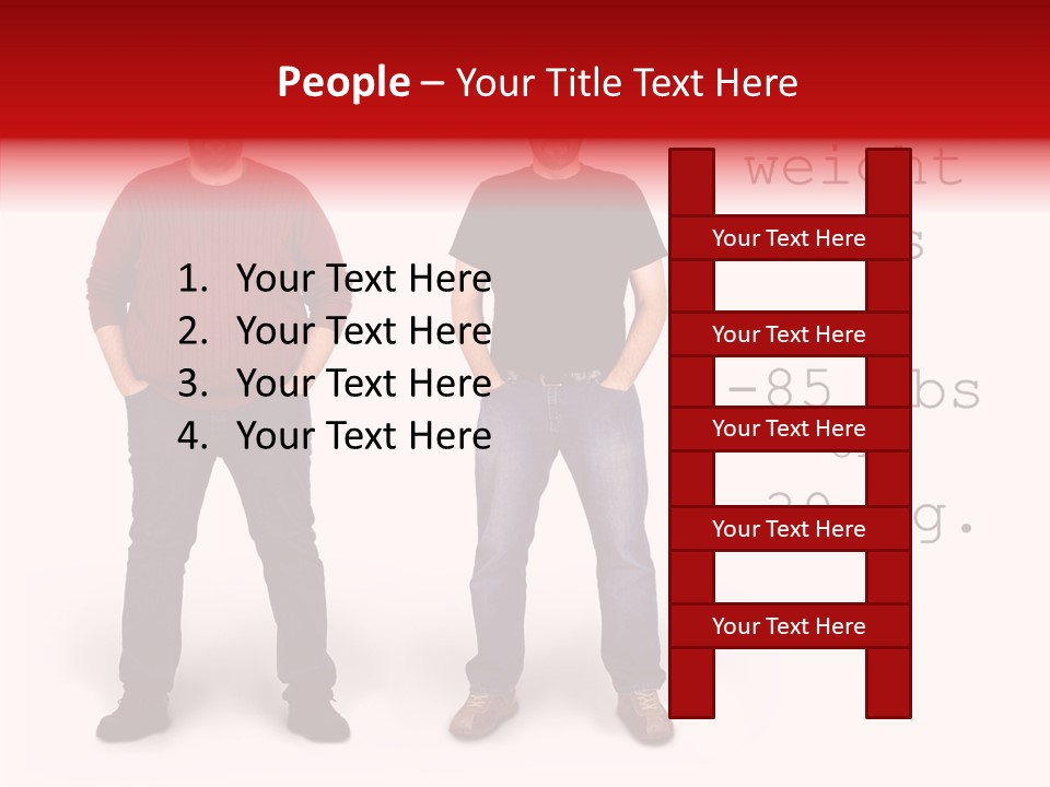 Candid Isolated Success PowerPoint Template