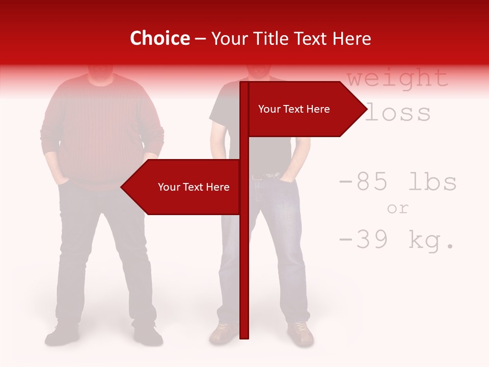 Candid Isolated Success PowerPoint Template