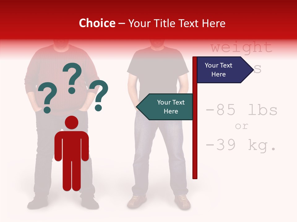 Candid Isolated Success PowerPoint Template