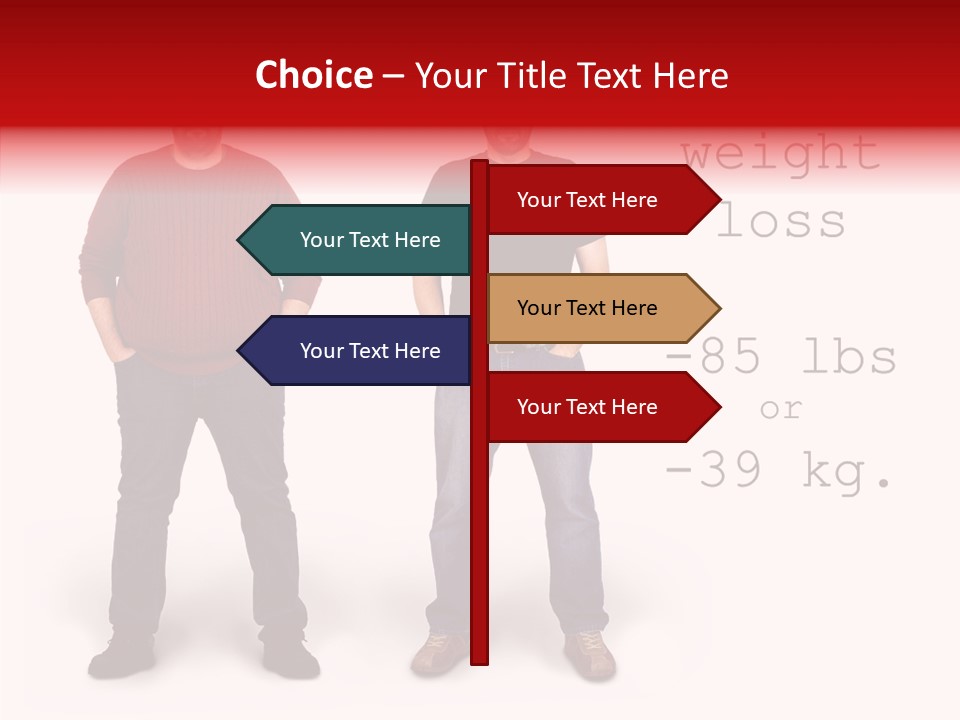 Candid Isolated Success PowerPoint Template