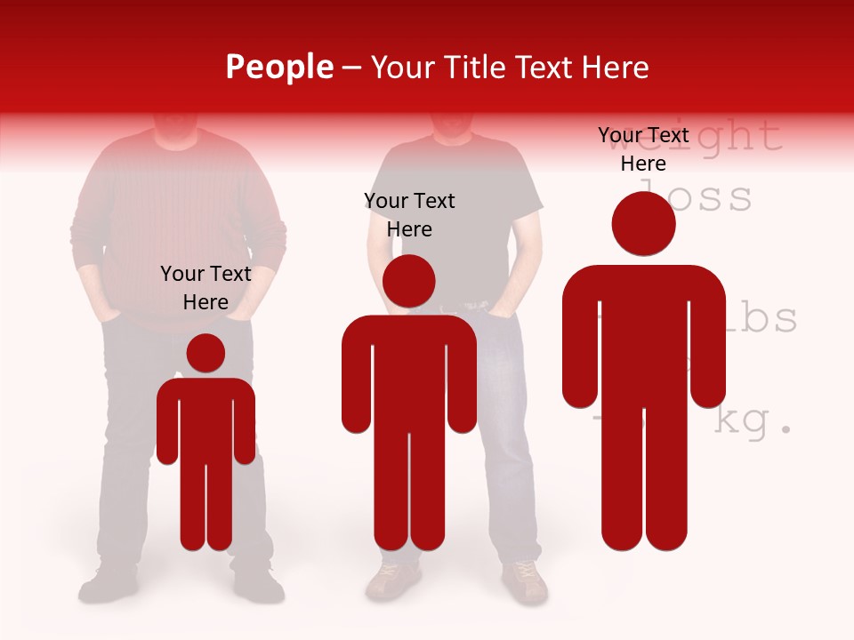 Candid Isolated Success PowerPoint Template