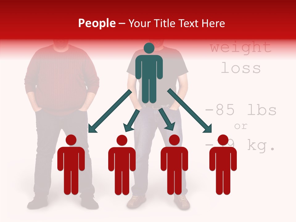 Candid Isolated Success PowerPoint Template