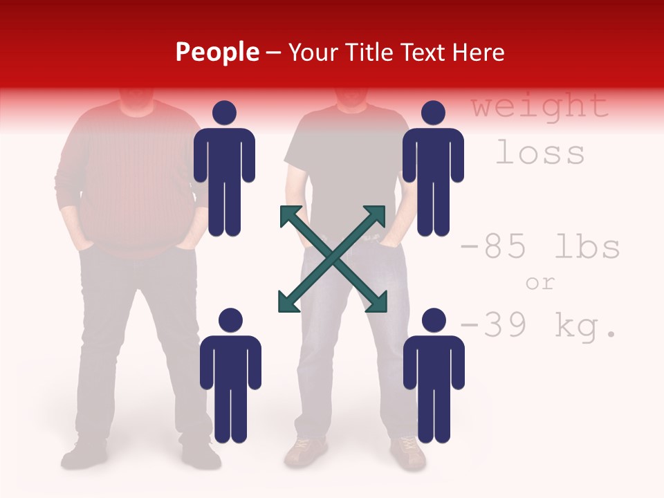 Candid Isolated Success PowerPoint Template