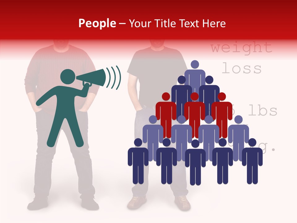 Candid Isolated Success PowerPoint Template