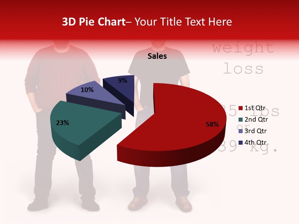 Candid Isolated Success PowerPoint Template