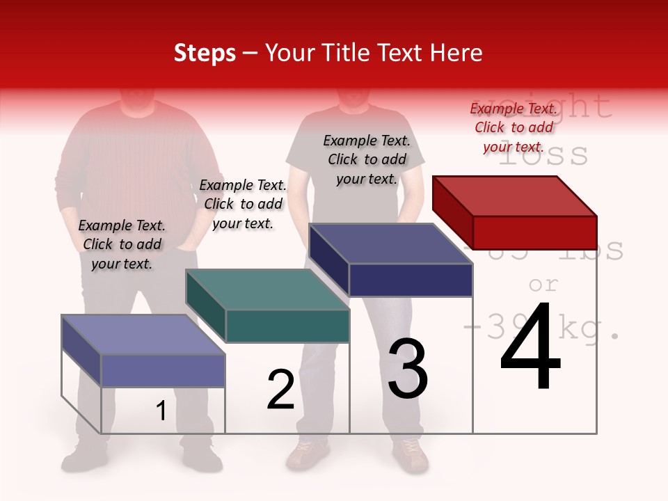 Candid Isolated Success PowerPoint Template