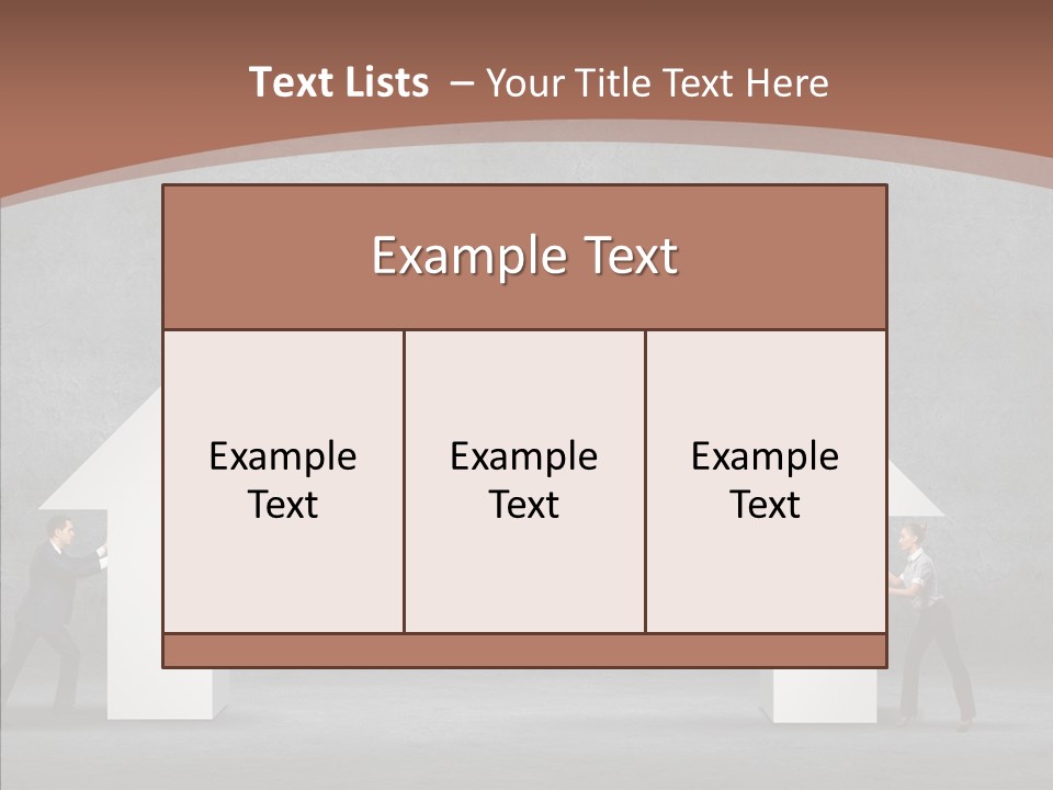 Idea Blue Person PowerPoint Template