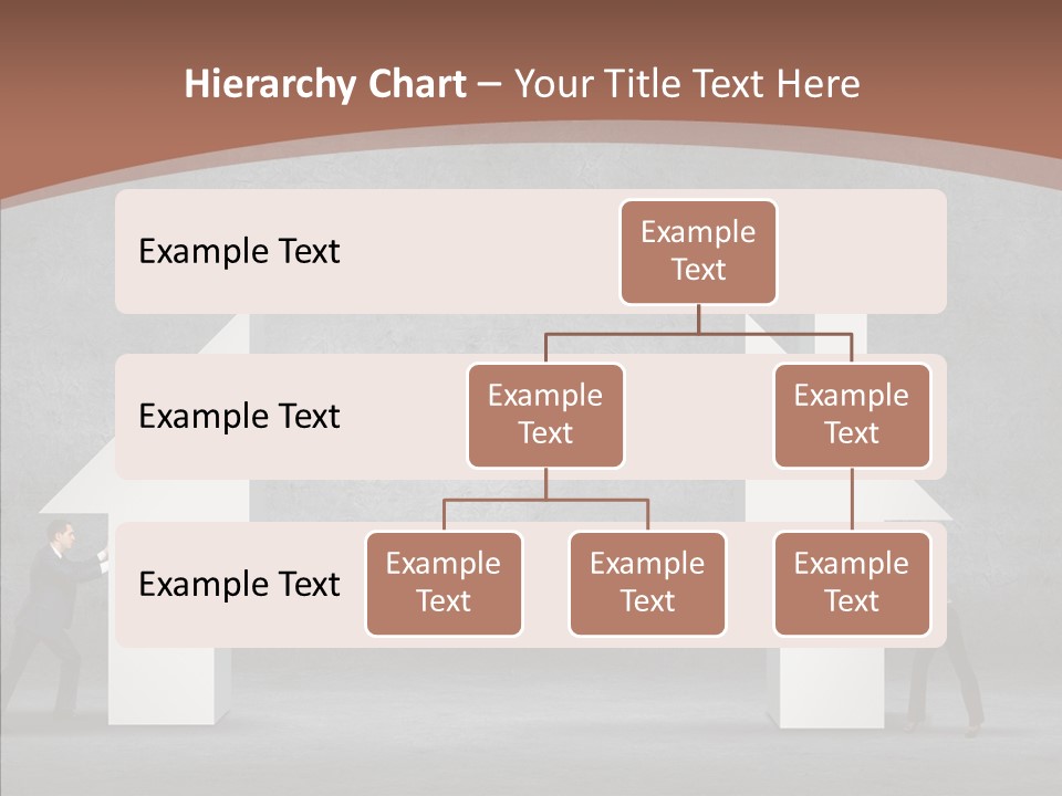 Idea Blue Person PowerPoint Template