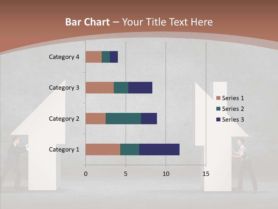 Idea Blue Person PowerPoint Template