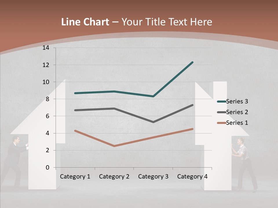 Idea Blue Person PowerPoint Template