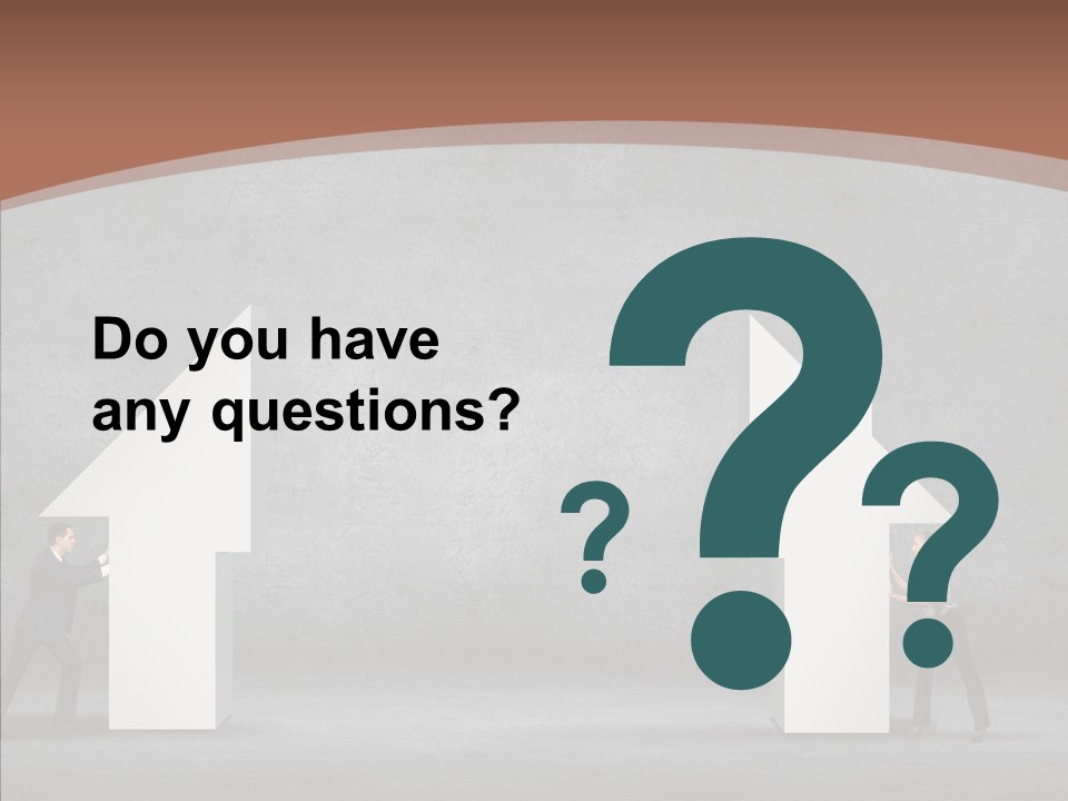 Idea Blue Person PowerPoint Template