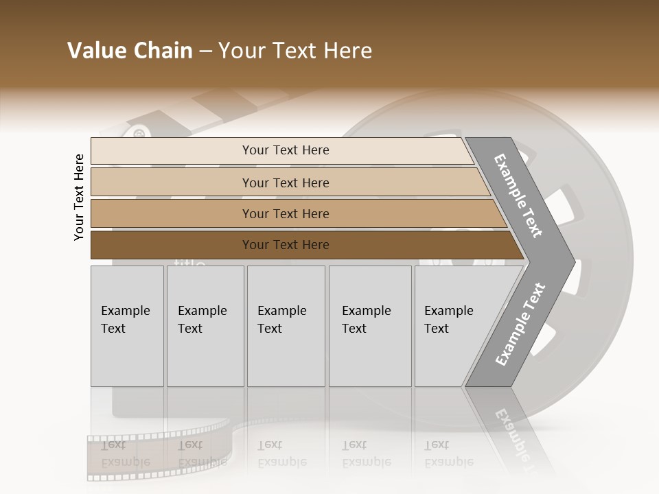 Object Black Media PowerPoint Template