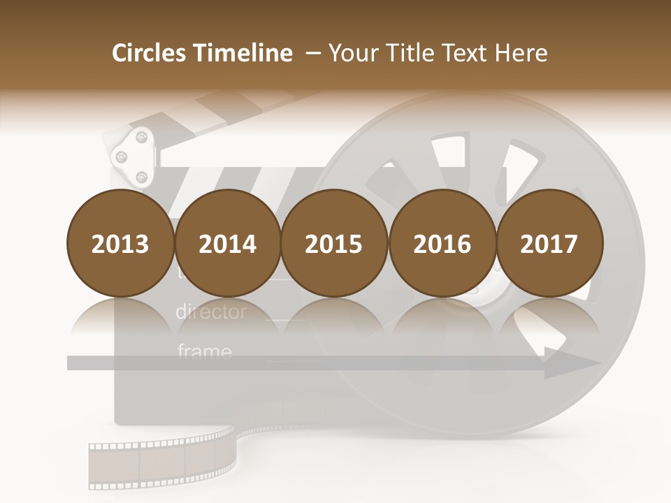 Object Black Media PowerPoint Template