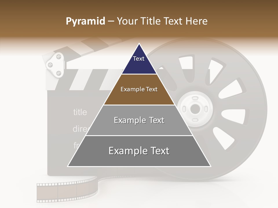 Object Black Media PowerPoint Template