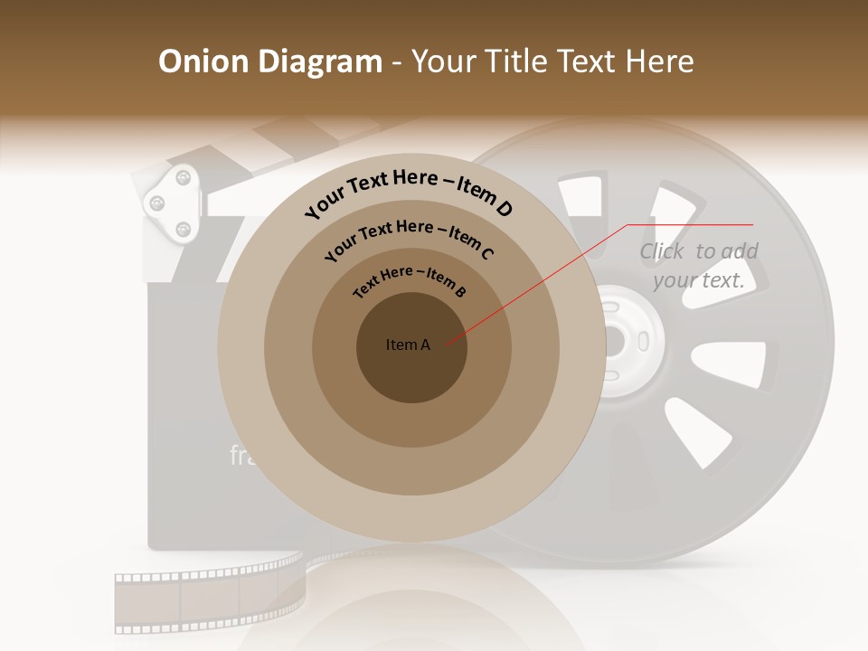 Object Black Media PowerPoint Template