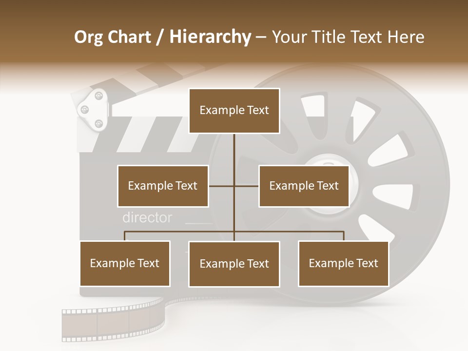 Object Black Media PowerPoint Template