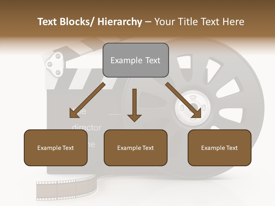 Object Black Media PowerPoint Template
