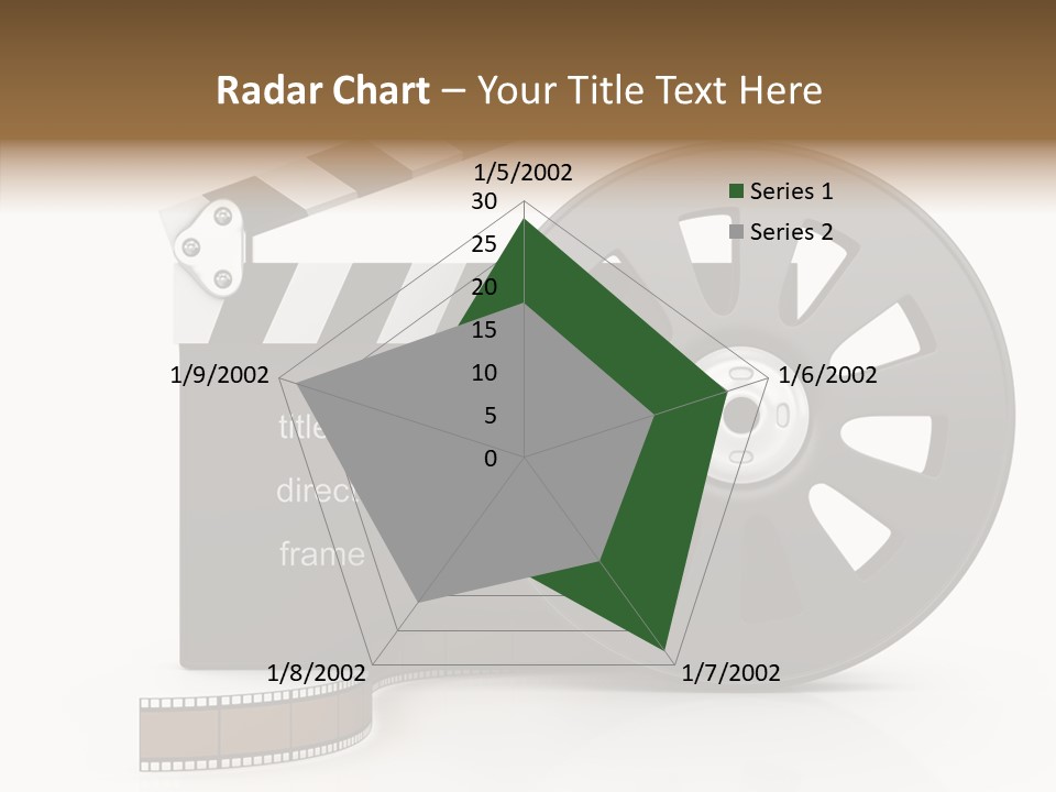 Object Black Media PowerPoint Template
