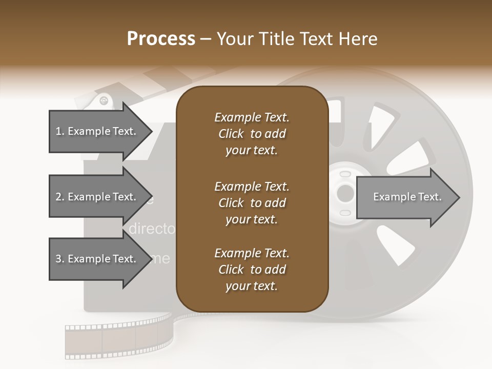 Object Black Media PowerPoint Template