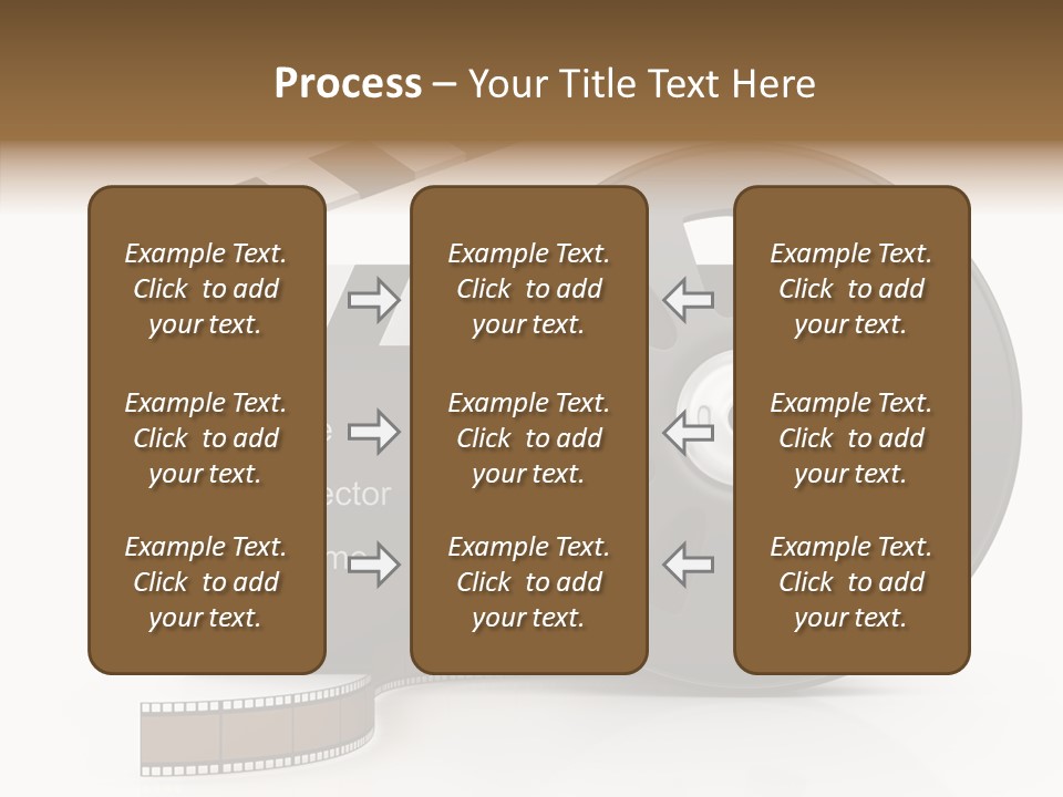Object Black Media PowerPoint Template