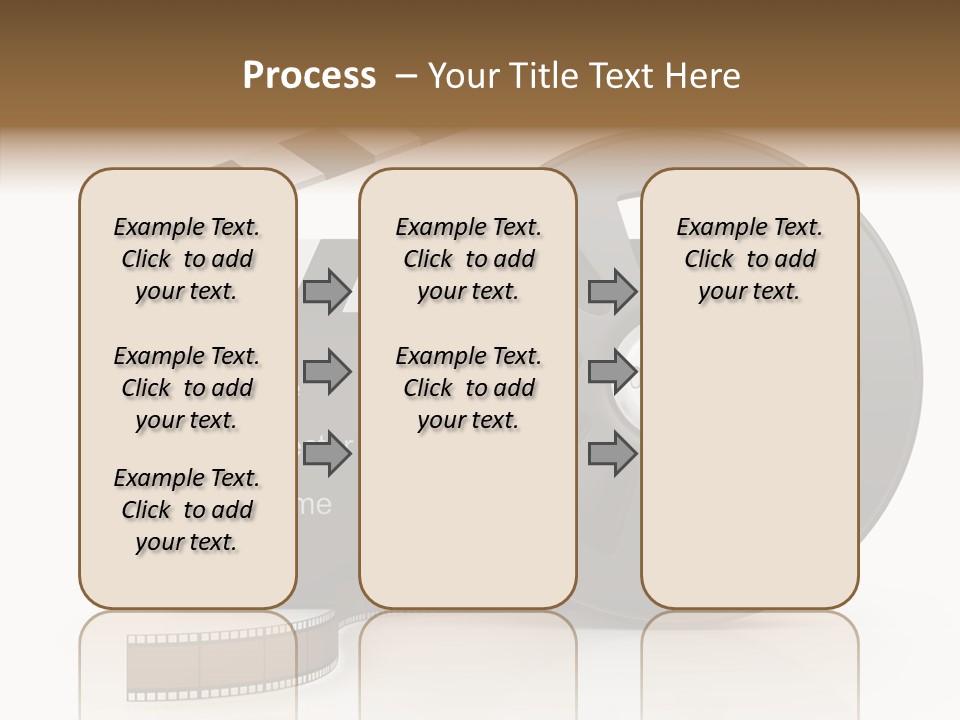 Object Black Media PowerPoint Template
