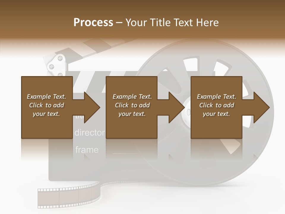 Object Black Media PowerPoint Template