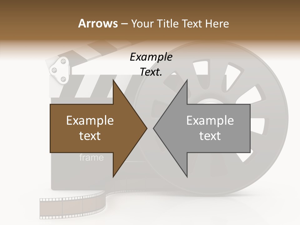 Object Black Media PowerPoint Template