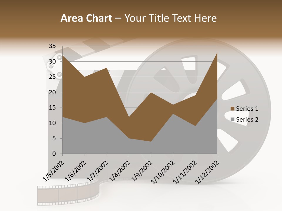 Object Black Media PowerPoint Template
