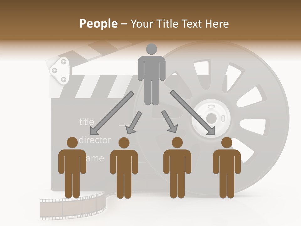 Object Black Media PowerPoint Template