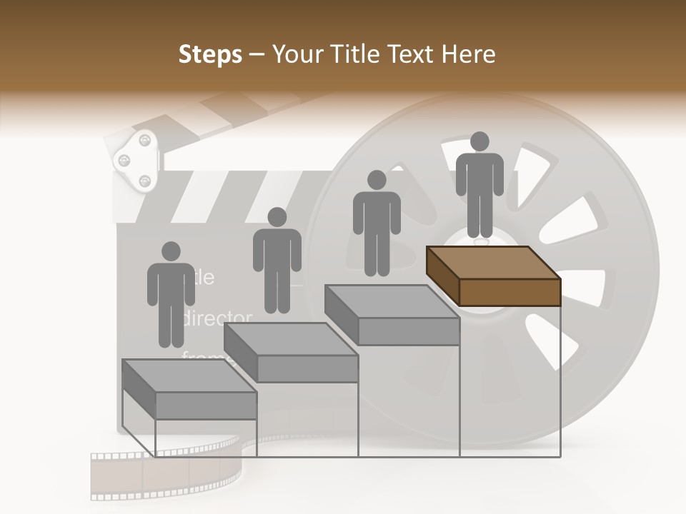 Object Black Media PowerPoint Template