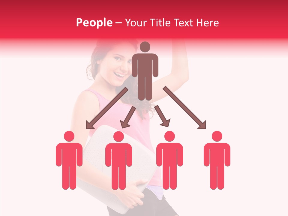 Smiling  Happy PowerPoint Template