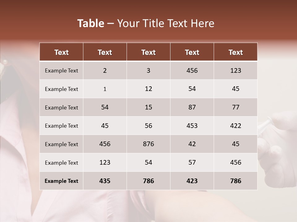 General Health Anonymous PowerPoint Template