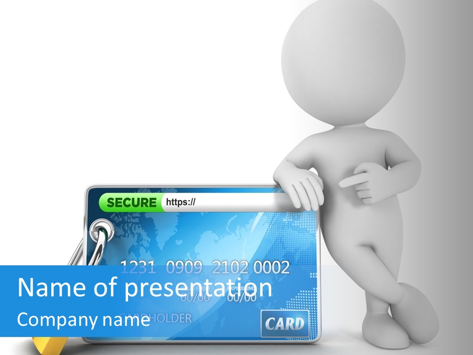 Store Address Isolated PowerPoint Template