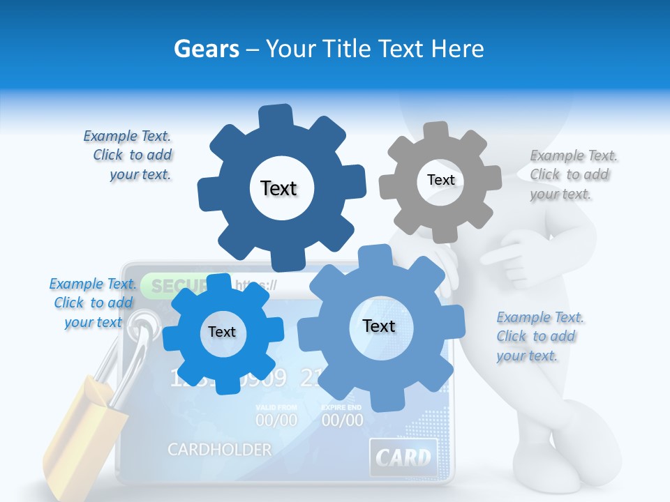 Store Address Isolated PowerPoint Template