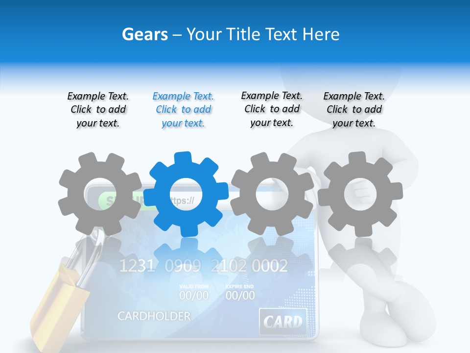 Store Address Isolated PowerPoint Template