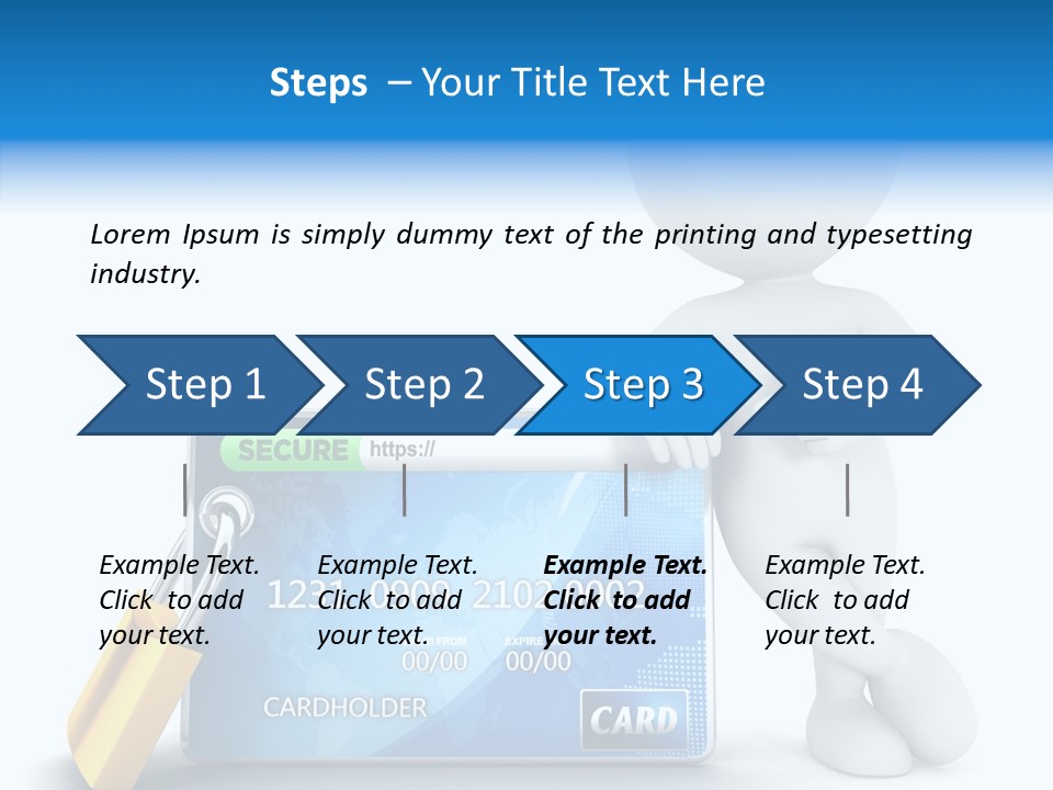 Store Address Isolated PowerPoint Template