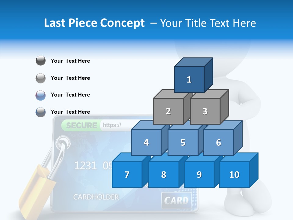 Store Address Isolated PowerPoint Template