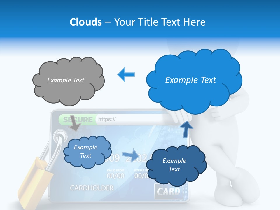 Store Address Isolated PowerPoint Template