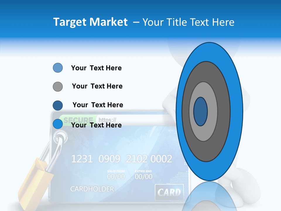 Store Address Isolated PowerPoint Template