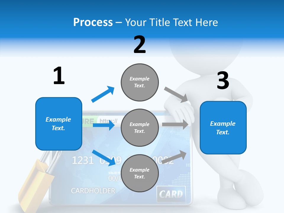 Store Address Isolated PowerPoint Template