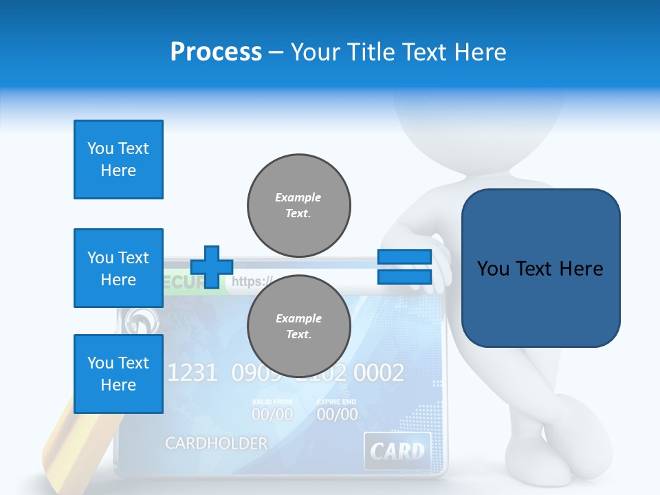 Store Address Isolated PowerPoint Template