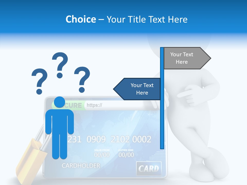 Store Address Isolated PowerPoint Template