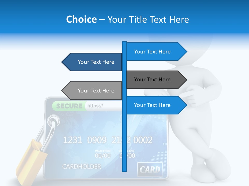 Store Address Isolated PowerPoint Template