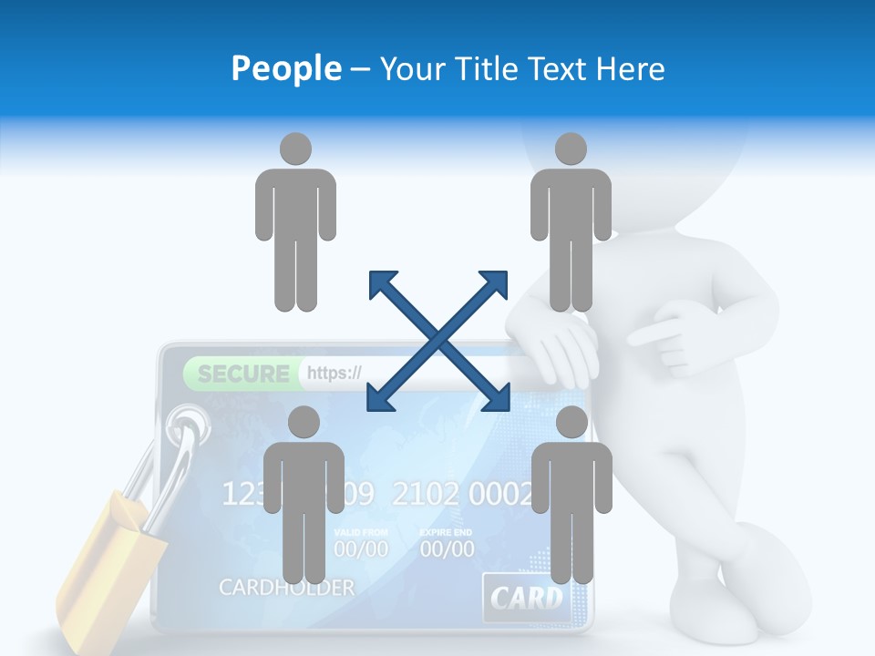Store Address Isolated PowerPoint Template