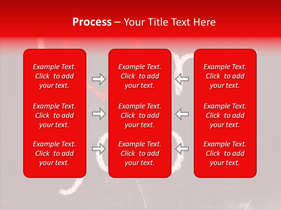 Leadership Text Teamwork PowerPoint Template