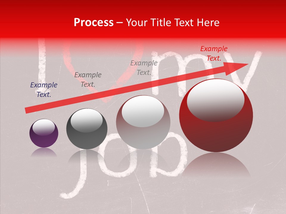 Leadership Text Teamwork PowerPoint Template