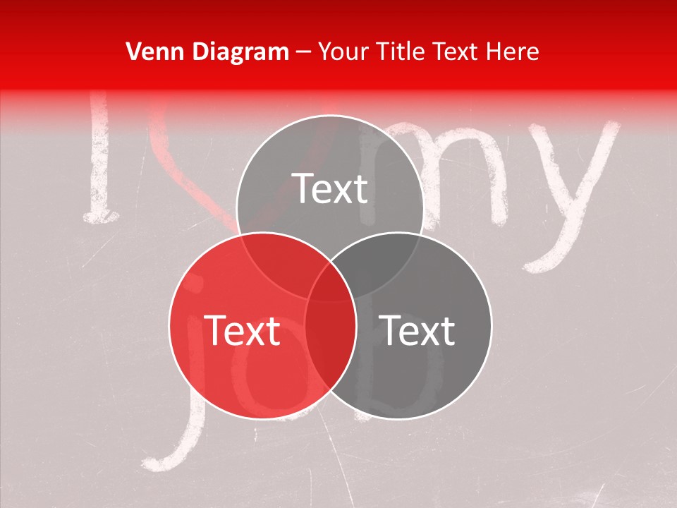 Leadership Text Teamwork PowerPoint Template